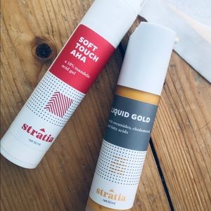 Stratia Liquid Gold and Soft Touch AHA